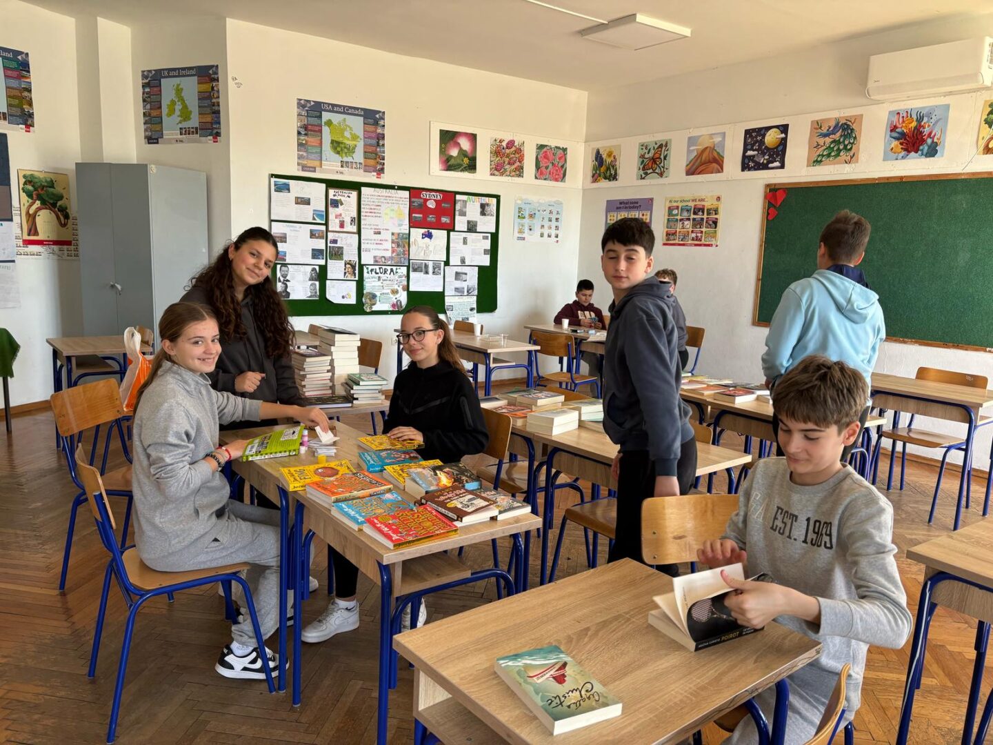Razvrstavanje kupljenih knjiga