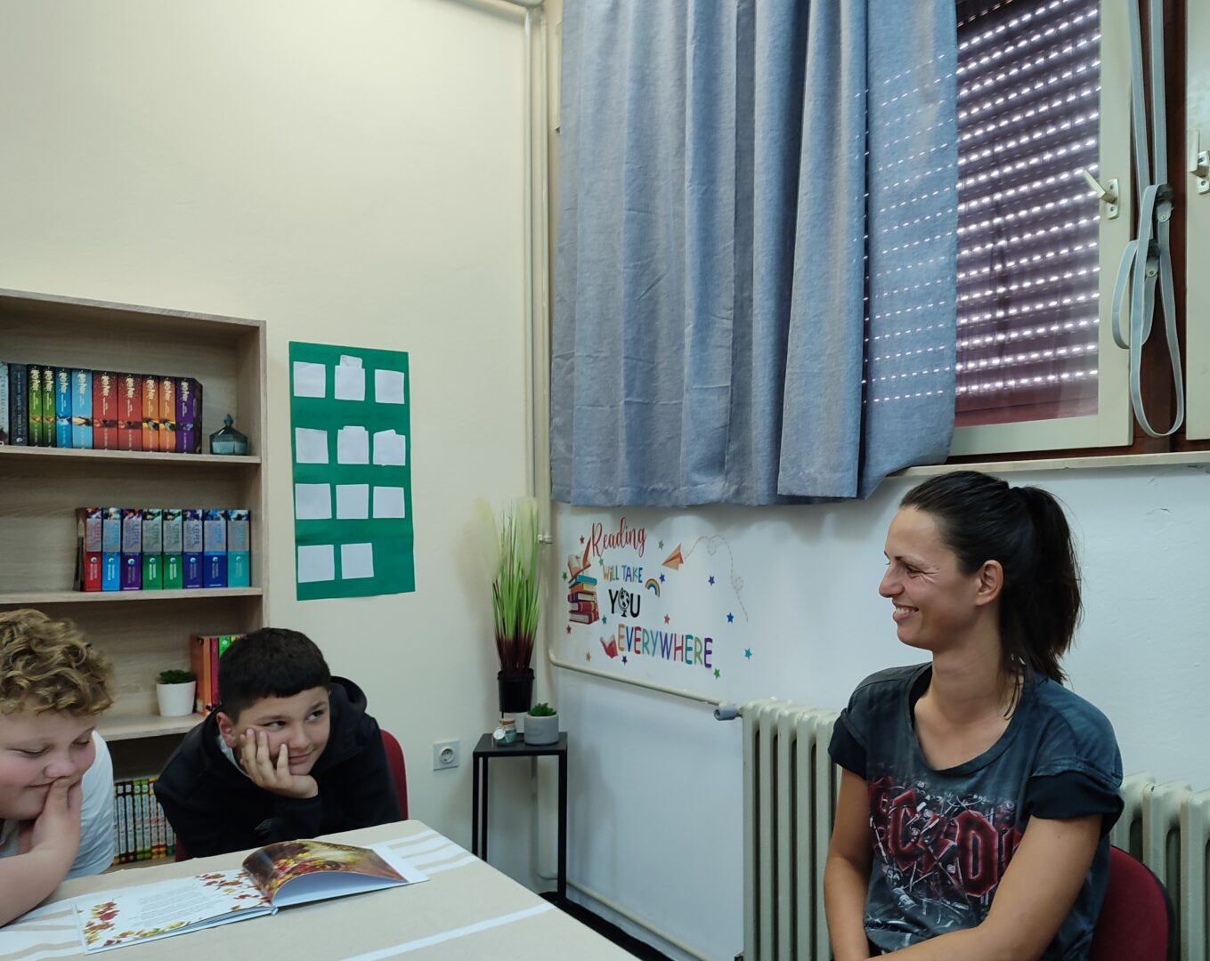 Sofija Pavić i članovi Book Cluba 1